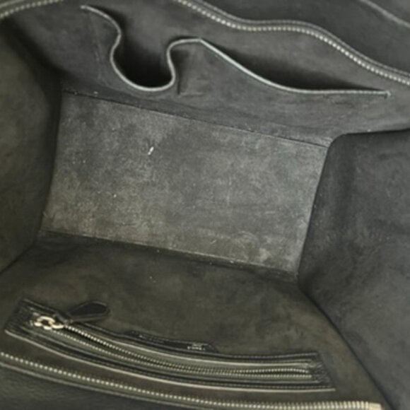 Celine Mini Luggage Drummed Calfskin - Picture 4 of 5